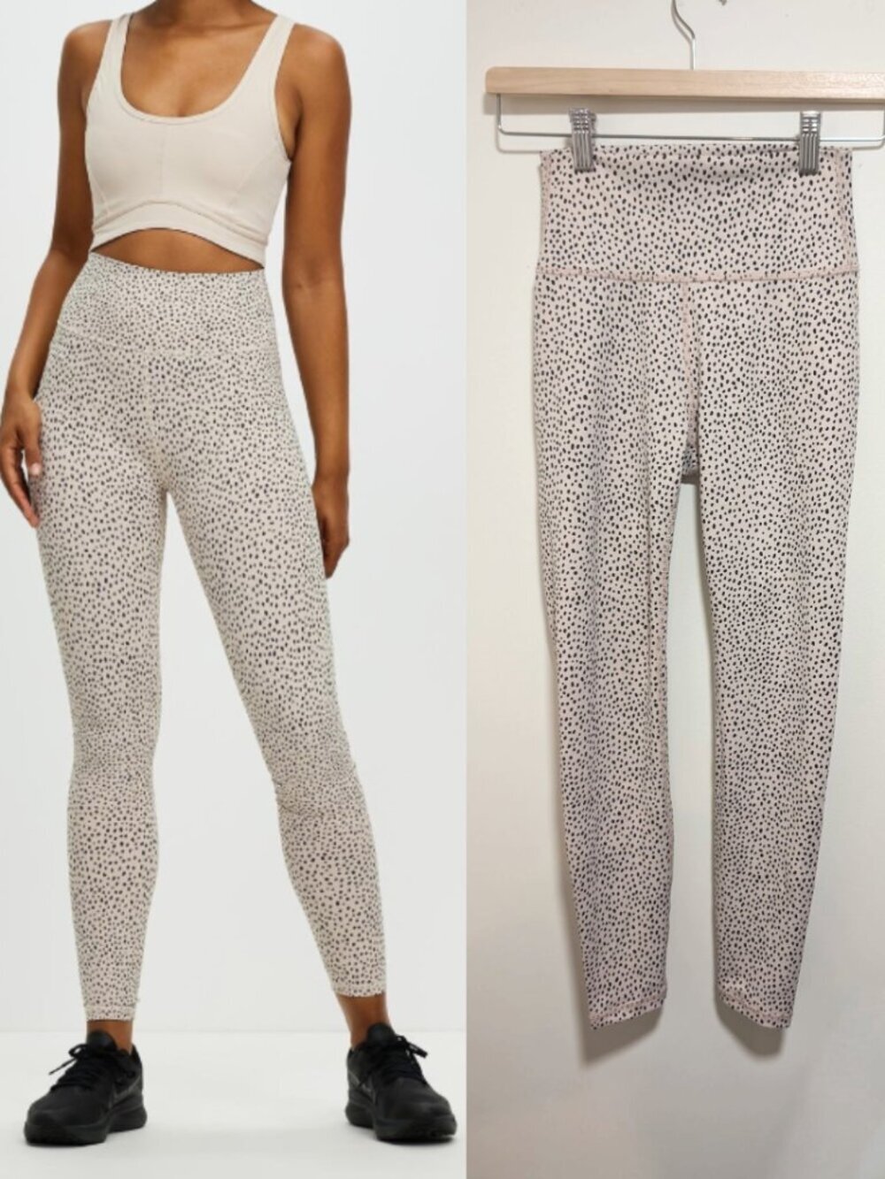 ALLFENIX | Montana 7/8 High-Rise Compression Legging In Latte